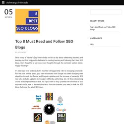 Best 8 SEO Resources That Share Latest Digital Marketing News & Insights