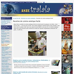 [asietralala.com] : Recettes de cuisine asiatique facile