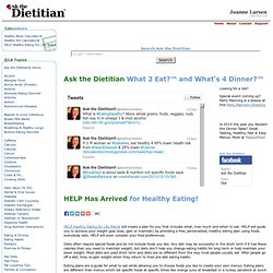 Ask the Dietitian® Home