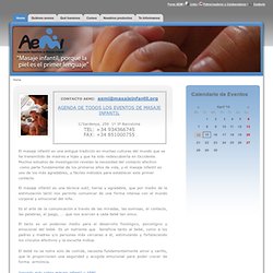 Aemi - Asociación Española de masaje infantil - Home