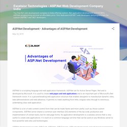 ASP.Net Development - Advantages of ASP.Net Development