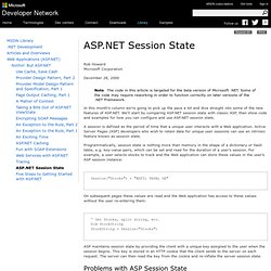 ASP.NET Session State
