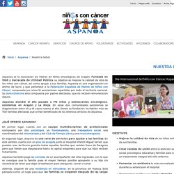 ASPANOA - Proyecto: mejorar la calidad de vida de los niños con cáncer de Aragón