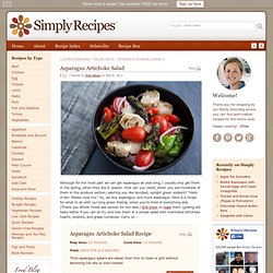 Asparagus Artichoke Salad Recipe