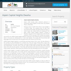 Aspen Capital Heights Dwarka