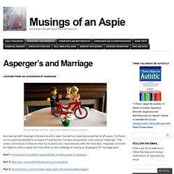 Asperger’s and Marriage