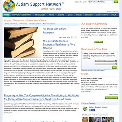 For those with autism / Asperger's