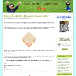 Parenting Aspergers Blog
