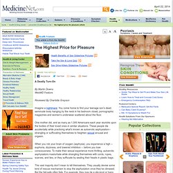 Autoerotic Asphyxiation information on MedicineNet