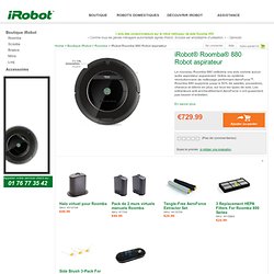 Robot aspirateur Roomba 880: en savoir plus, avis clients, acheter - iRobot