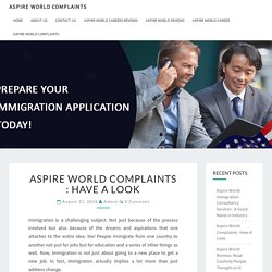 Aspire World Complaints: Whether True Or Counterfeit?