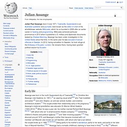 Julian Assange