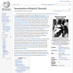 Assassination of RFK- Wikipedia Page