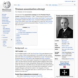 Truman assassination attempt