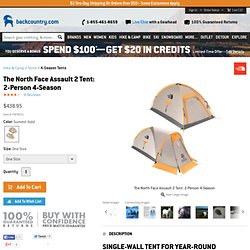 The North Face Assault 2 Tent: 2-Person 4-Season