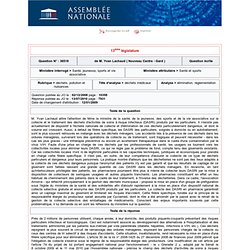 QE 36518 déchets, pollution et nuisances - déchets médicaux - élimination. réglementation