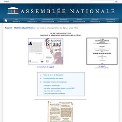 Séparation des Églises et de l'État