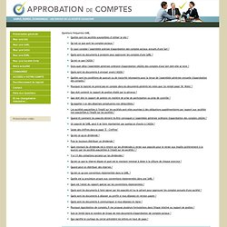 Approbation de comptes