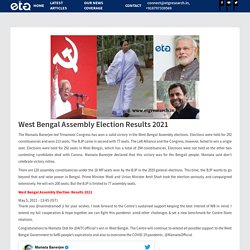 West Bengal Assembly Election Schedule 2021 - EtG Research