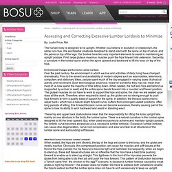 Assessing - Correcting Excessive Lumbar Lordosis BOSU Official Global Headquarters