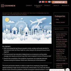 The Big Picture: Assessing The Impact Of The COVID-19 Pandemic On The Travel And Tourism Industry In India - Coinmen Consultants