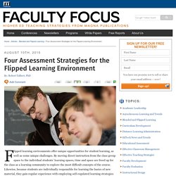 Four Assessment Strategies for the Flipped Learning Environment