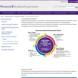 Outcome-Based Assessment - Student Experience - Western University