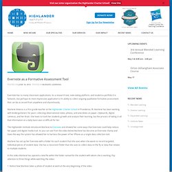 Evernote as a Formative Assessment Tool
