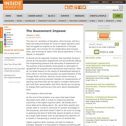 The Assessment Impasse