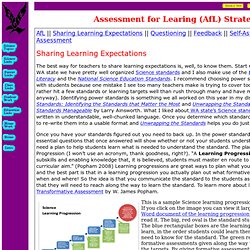 Assessment for Learning (AfL) Strategies