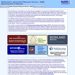 Balanced Assessment in Mathematics