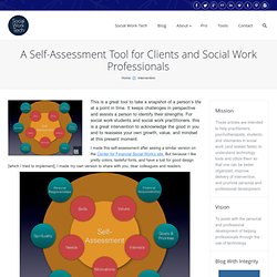 Intervention: Self-Assessment « Social Work Tech