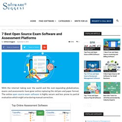 7 Best Open Source Exam Software and Assessment Platforms - SoftwareSuggest Blog