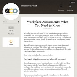 Workplace Assessments: What You Need to Know - assesscontrolnz