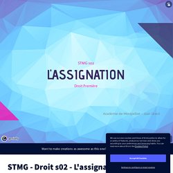 STMG - Droit s02 - L&#39;assignation by jgrard66 on Genially