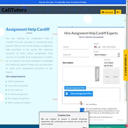 Best Assignment Help Cardiff