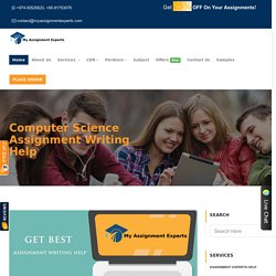 Computer Science Assignment Help Online - Programming Homework