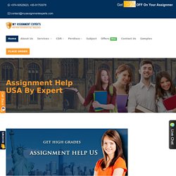 Get A+ Grade Assignments Help in USA