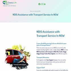 NDIS Assistance with Transport Service in NSW, CentralCoast,NewCastle