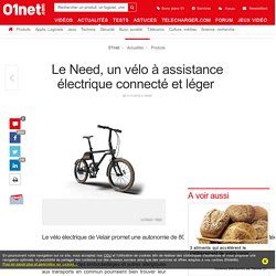 Le Need, un vélo à assistance électrique connecté et léger 