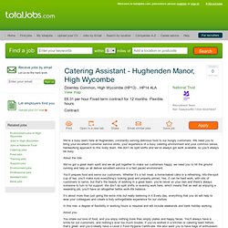 Catering Assistant - Hughenden Manor, High Wycombe