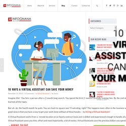 10 Ways a Virtual Assistant Can Save Your Money
