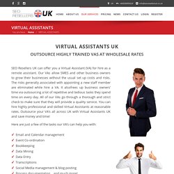 Outsource Virtual Assistants
