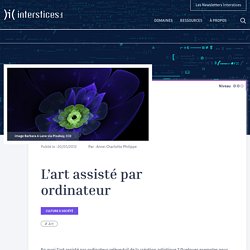 L’art assisté par ordinateur