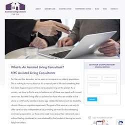 What Is An Assisted Living Consultant?