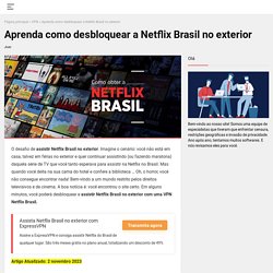 Como assistir Netflix Brasil no exterior em 2020?