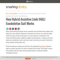 How Hybrid Assistive Limb (HAL) Exoskeleton Suit Works - Smashing Robotics
