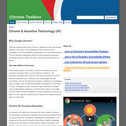 Chrome & Assistive Technology (AT) - Chrome Toolbox