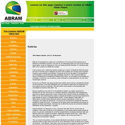 ABRAM - Associação Brasileira de Motociclistas - 100% &#039;Made in Brasil ...