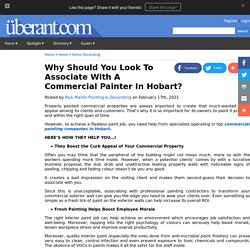 Why Should You Look To Associate With A Commercial Painter In Hobart?